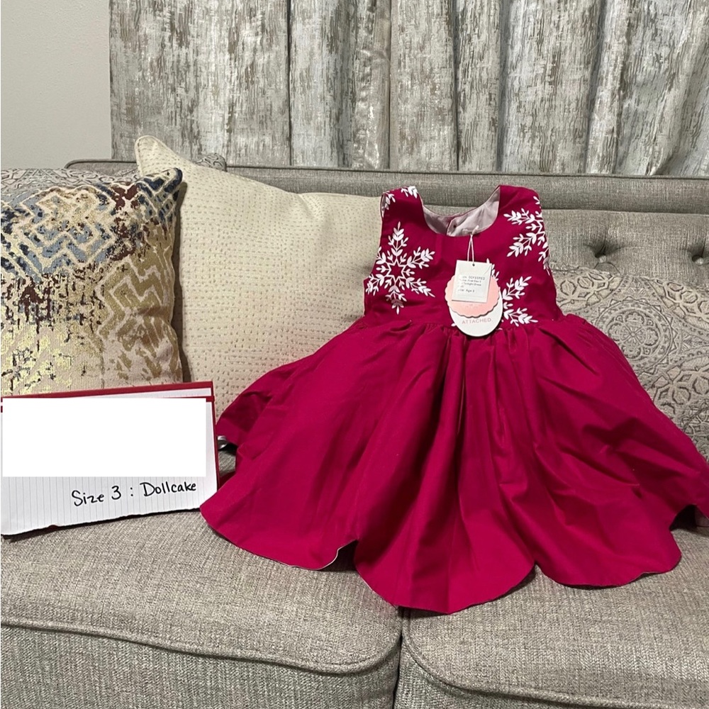 Dollcake Dress, Size 3, Christmas dress SOLD